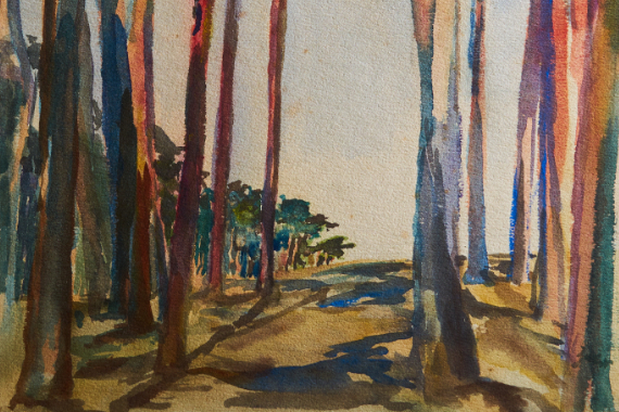 1917 Kiefernwald 37x26