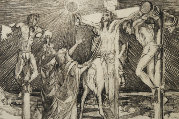 1938 Kreuzigung 29x38