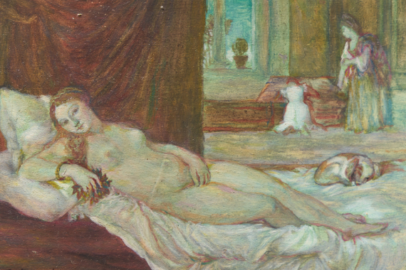 1945 Ruhende 14x18