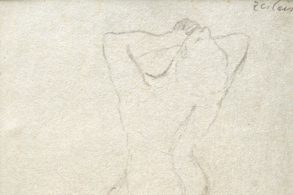 1950 Studie zu Auferstanden 34x22
